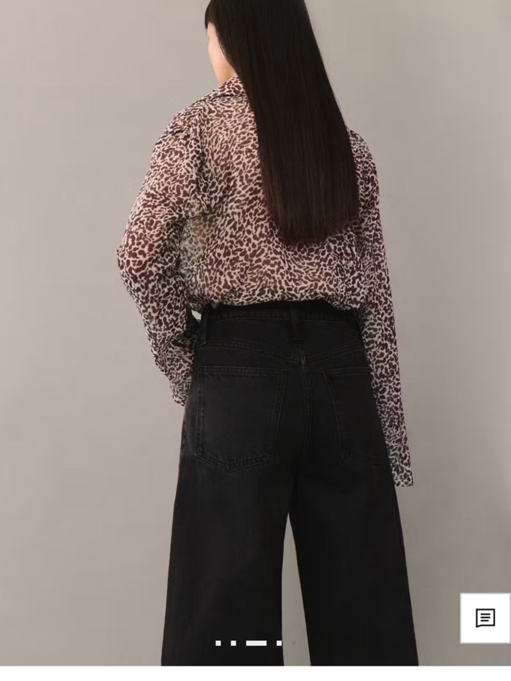 Mango Fluid Leopard Print Blouse - Picture 2 of 4